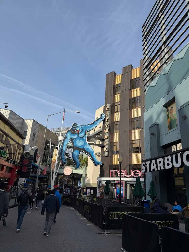 The City Walk in Los Angeles is a fun thing to add to your itinerary