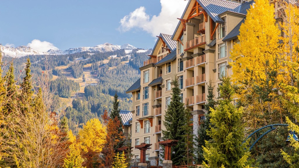 A Whistler hotel that is a great summer mountain vacation destination for families