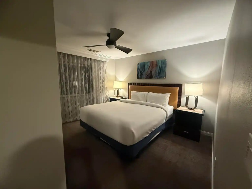 A one-bedroom suite at the Welk Resort in Escondido