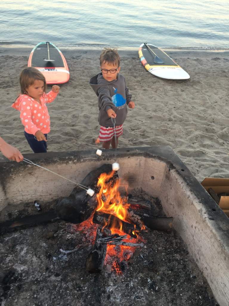A bonfire on the bay is one of the best things to do in San Diego