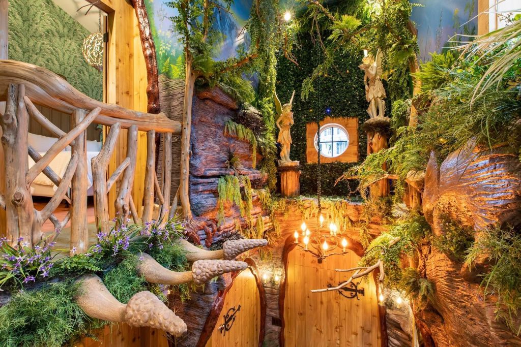 A look at a fantasy-inspired room at one of the most unique hotels in the USA